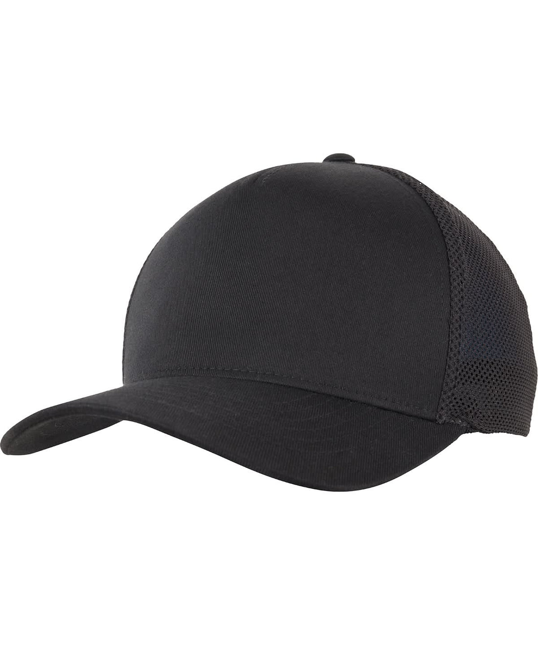 Flexfit By Yupoong 110 Trucker 110T YP063 - Black Black One size - Customisable Caps