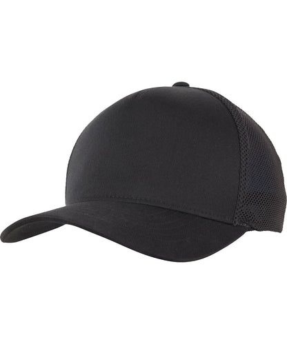 Flexfit By Yupoong 110 Trucker 110T YP063 - Black Black One size - Customisable Caps