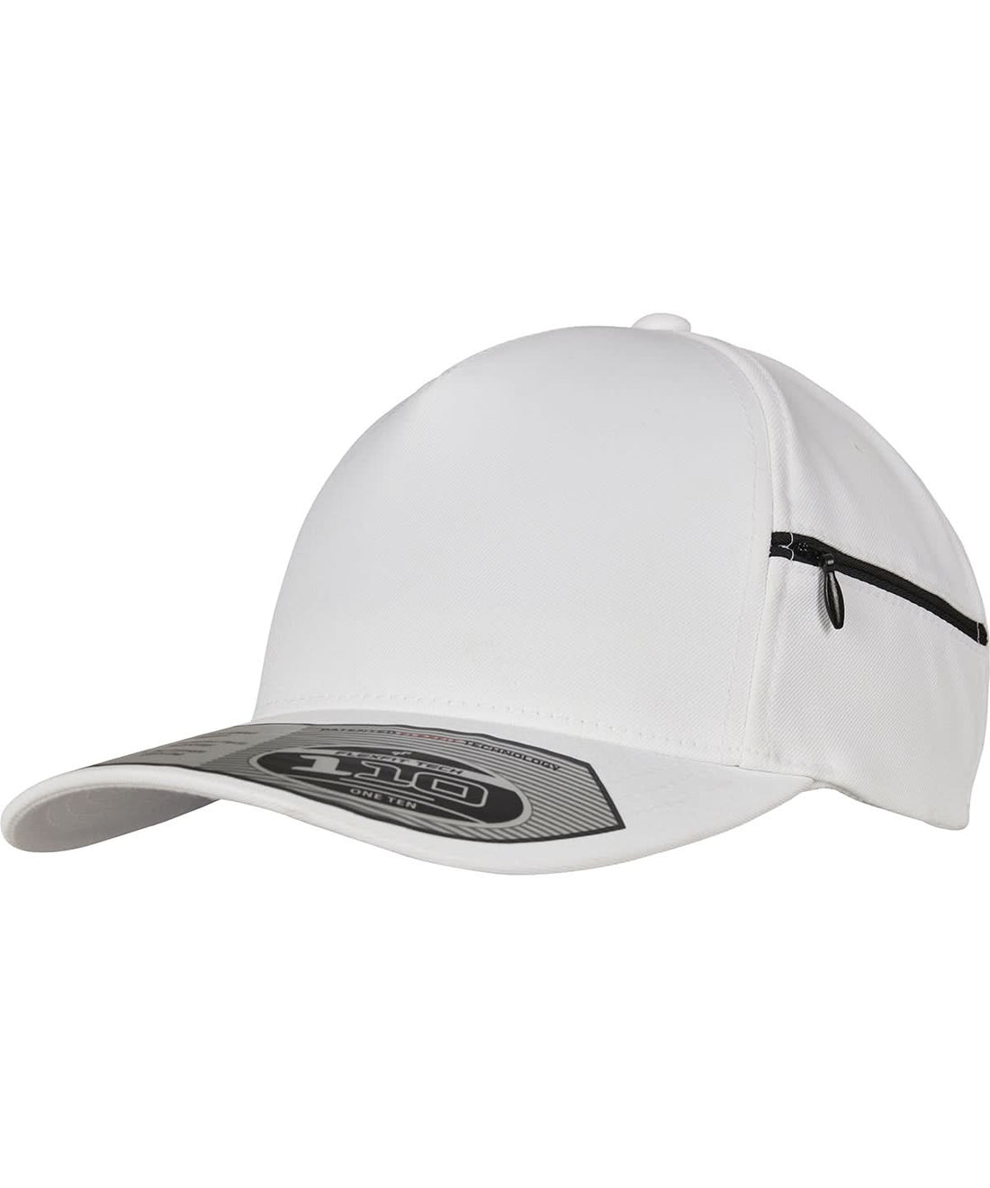 Flexfit By Yupoong 110 Pocket 110Zp YP065 - White One size - Customisable Caps