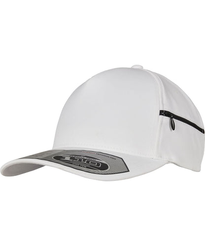 Flexfit By Yupoong 110 Pocket 110Zp YP065 - White One size - Customisable Caps