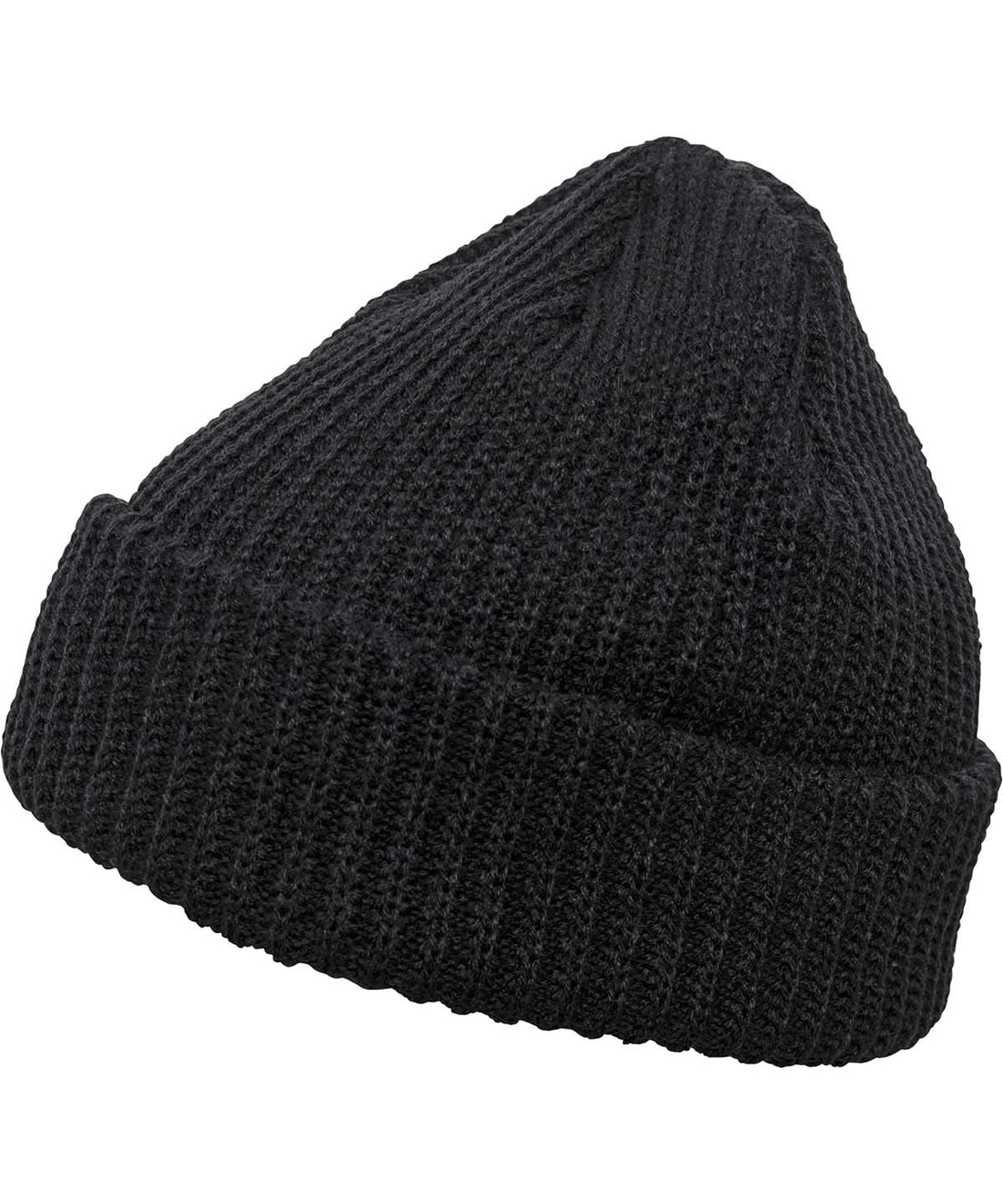 Flexfit By Yupoong Rib Beanie 1502Rb YP066 - Black One size - Customisable Beanies