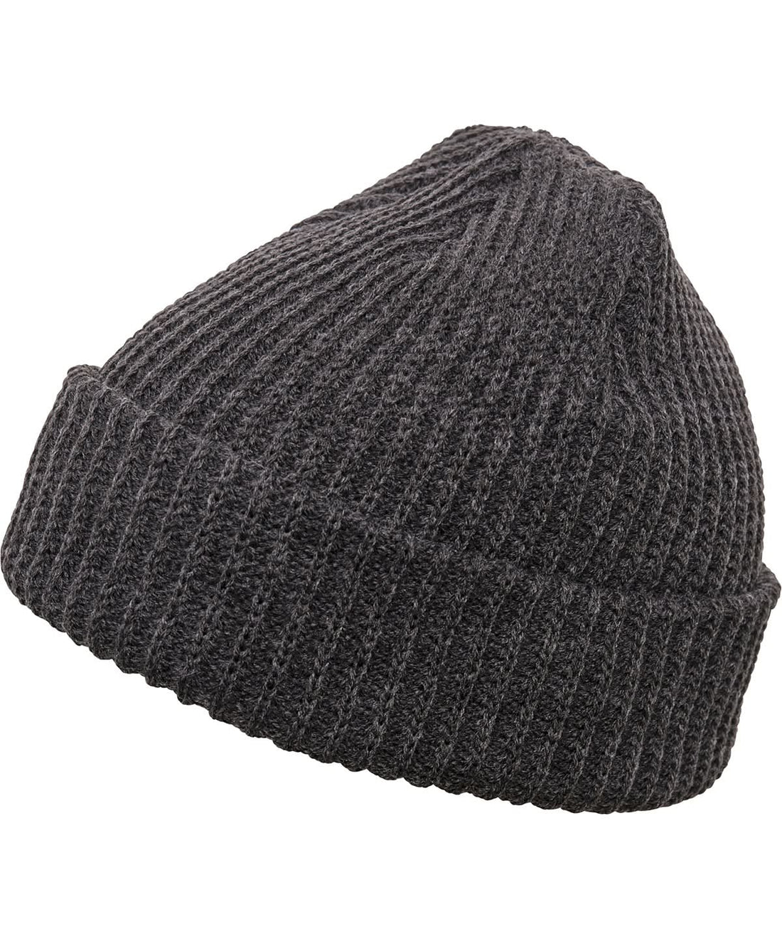 Flexfit By Yupoong Rib Beanie 1502Rb YP066 - Charcoal One size - Customisable Beanies