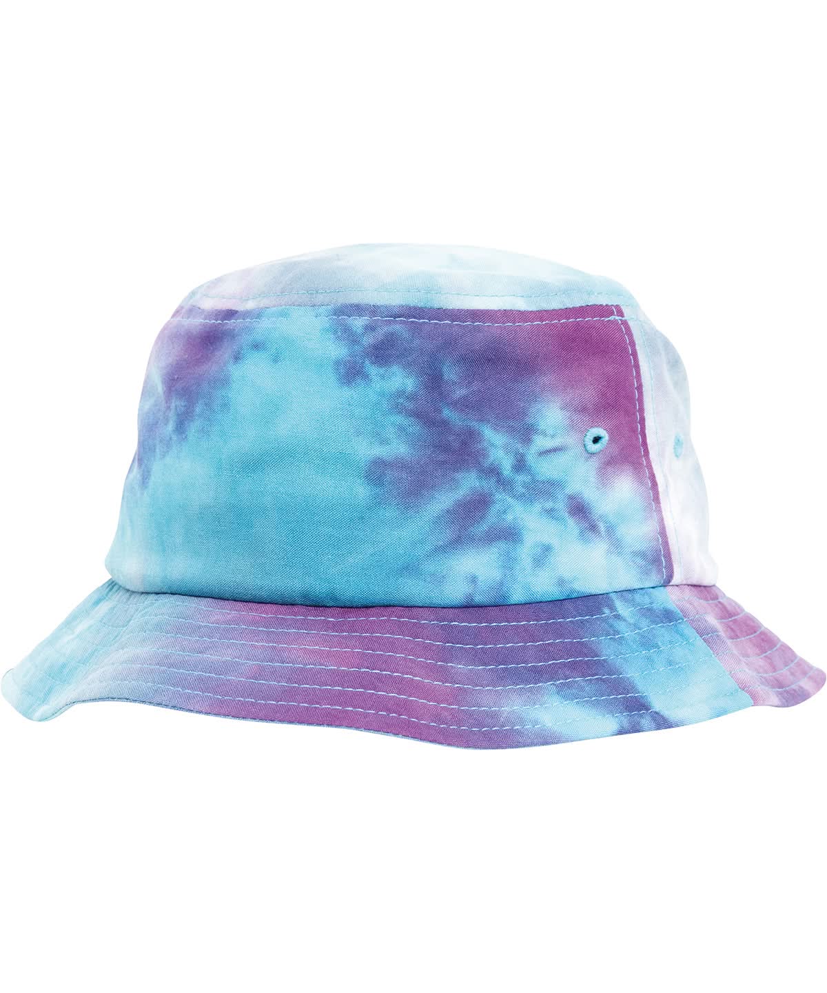 Flexfit By Yupoong Festival Print Bucket Hat 5003Td YP073 - Purple Turquoise One size - Customisable Hats