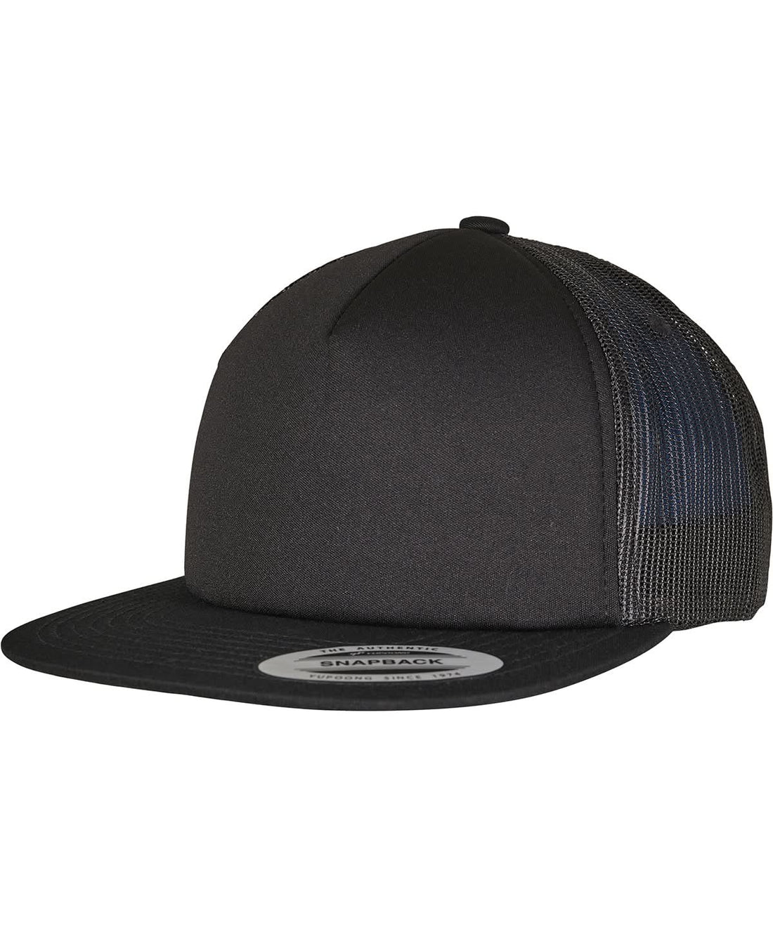 Flexfit By Yupoong Foam Trucker 6005Ff YP075 - Black One size - Customisable Caps