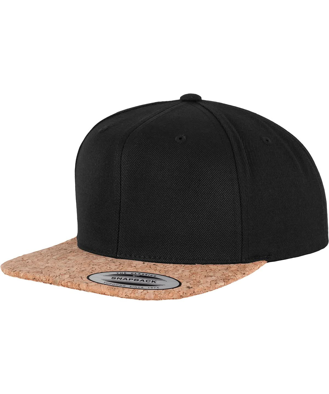 Flexfit By Yupoong Cork Snapback 6089Co YP082 - Black One size - Customisable Caps