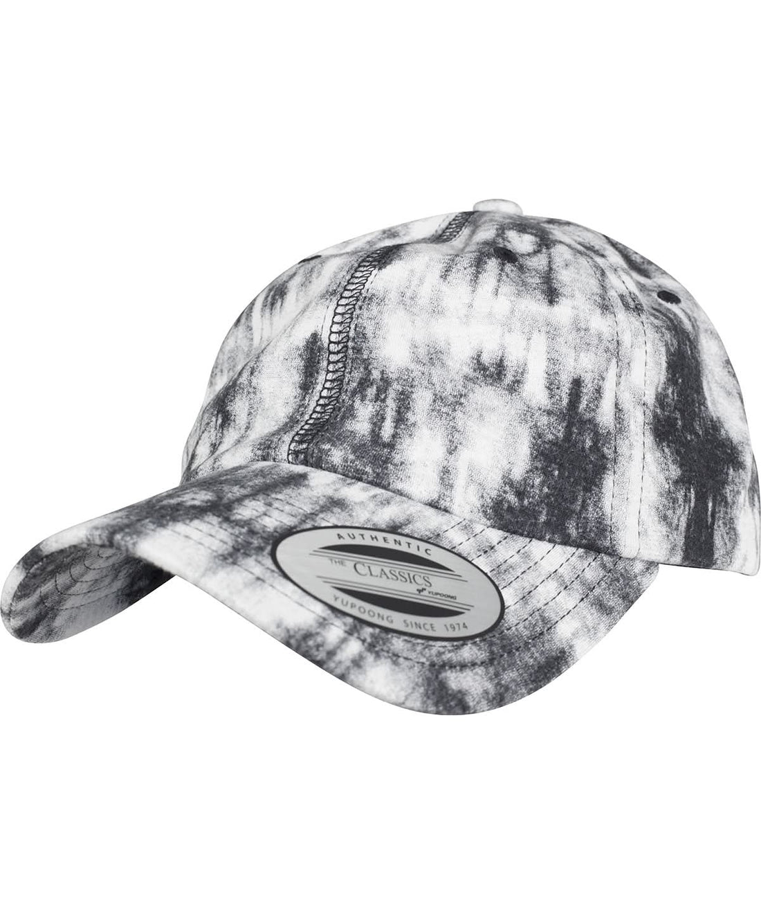 Flexfit By Yupoong Low Profile Tie Dye Cap 6245Td YP099 - Grey One size - Customisable Caps