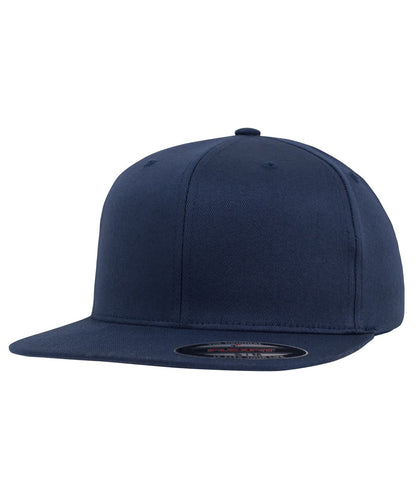 Flexfit By Yupoong Flexfit Flat Visor 6277Fv YP106 - Navy - Customisable Caps