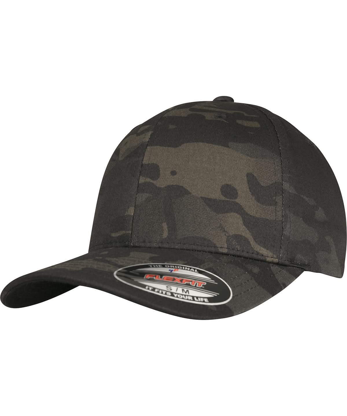 Flexfit By Yupoong Flexfit Multicam 6277Mc YP112 - Black Multicam - Customisable Caps