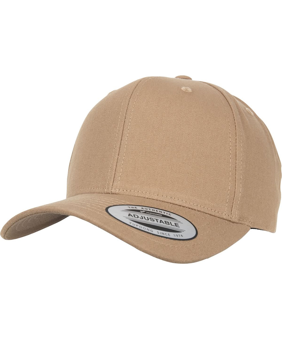 Flexfit By Yupoong 6 Panel Curved Metal Snap 7708Ms YP138 - Croissant One size - Customisable Caps