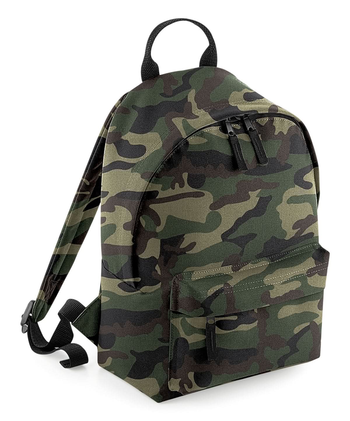Bagbase Mini fashion backpack B125S - Jungle Camo One size - Customisable Bags