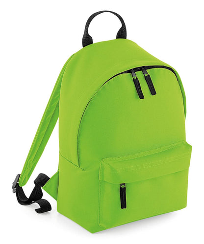 Bagbase Mini fashion backpack B125S - Lime Green One size - Customisable Bags