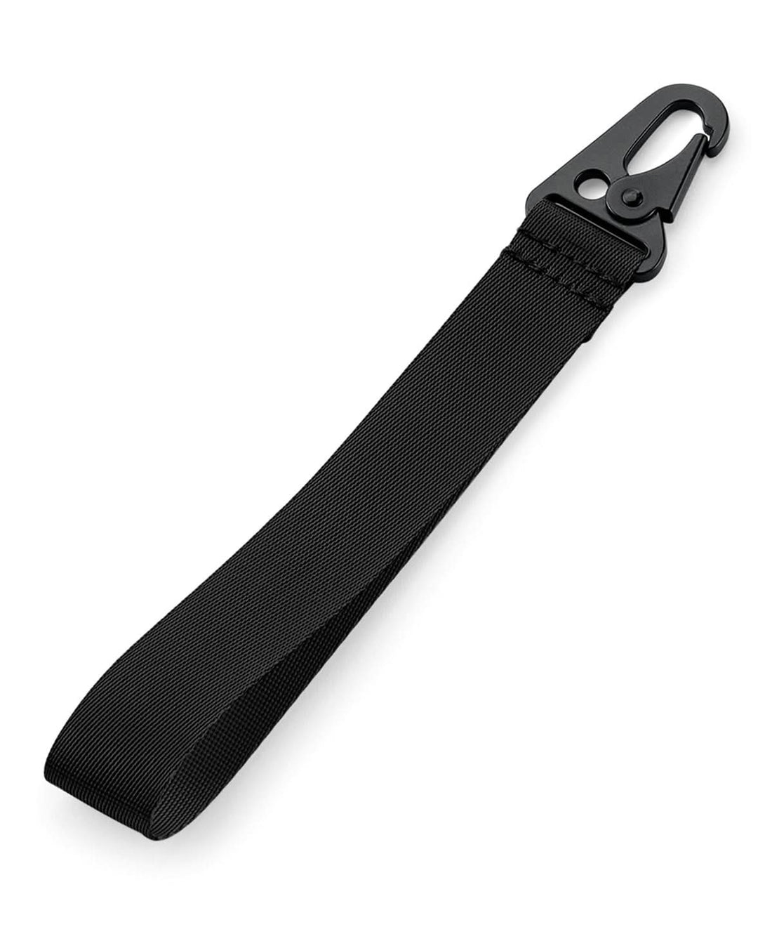 Bagbase Brandable key clip BG100 - Black One size - Customisable Keyrings