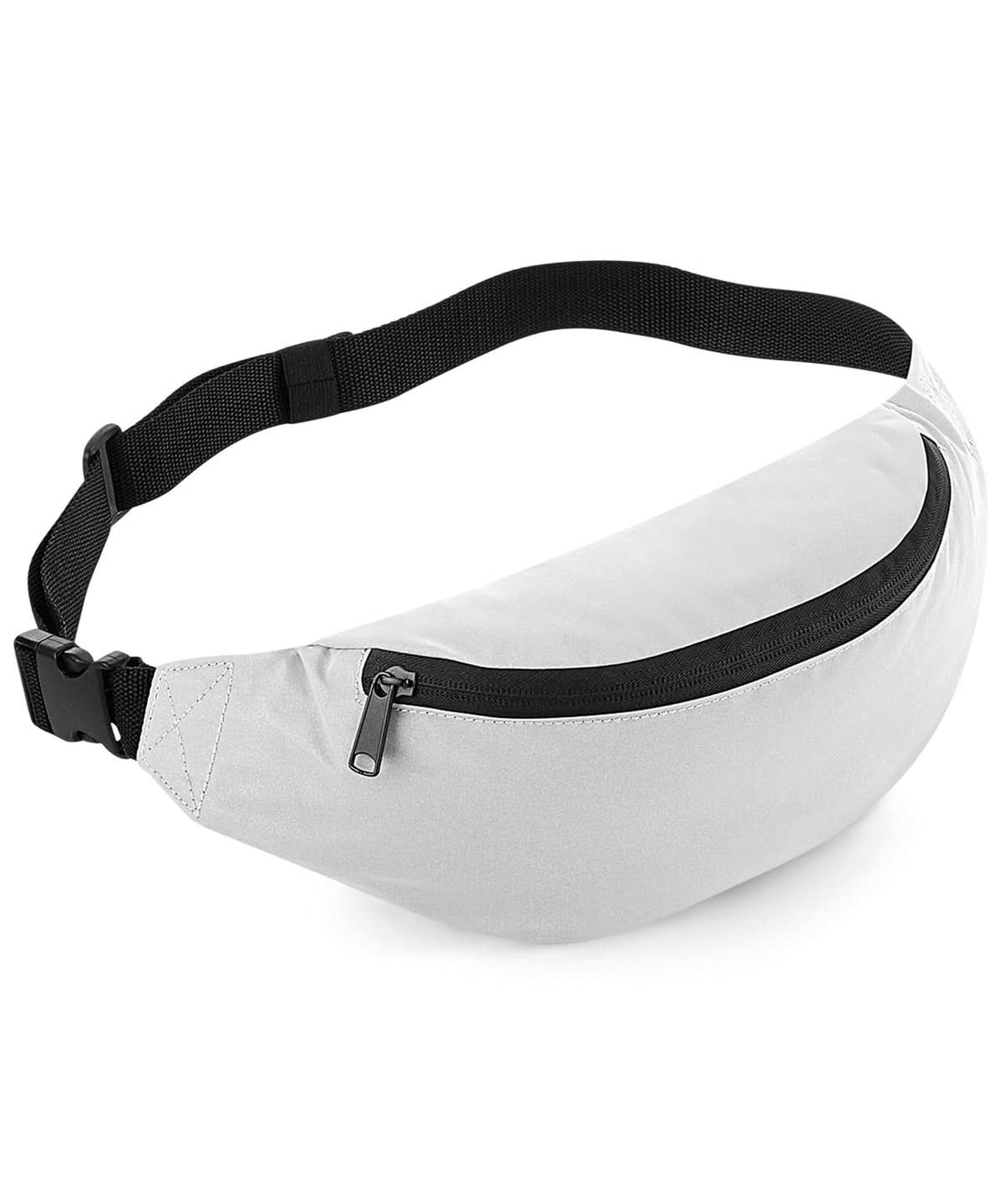 Bagbase Reflective belt bag bg134 - Silver Reflective One size - Customisable Bags