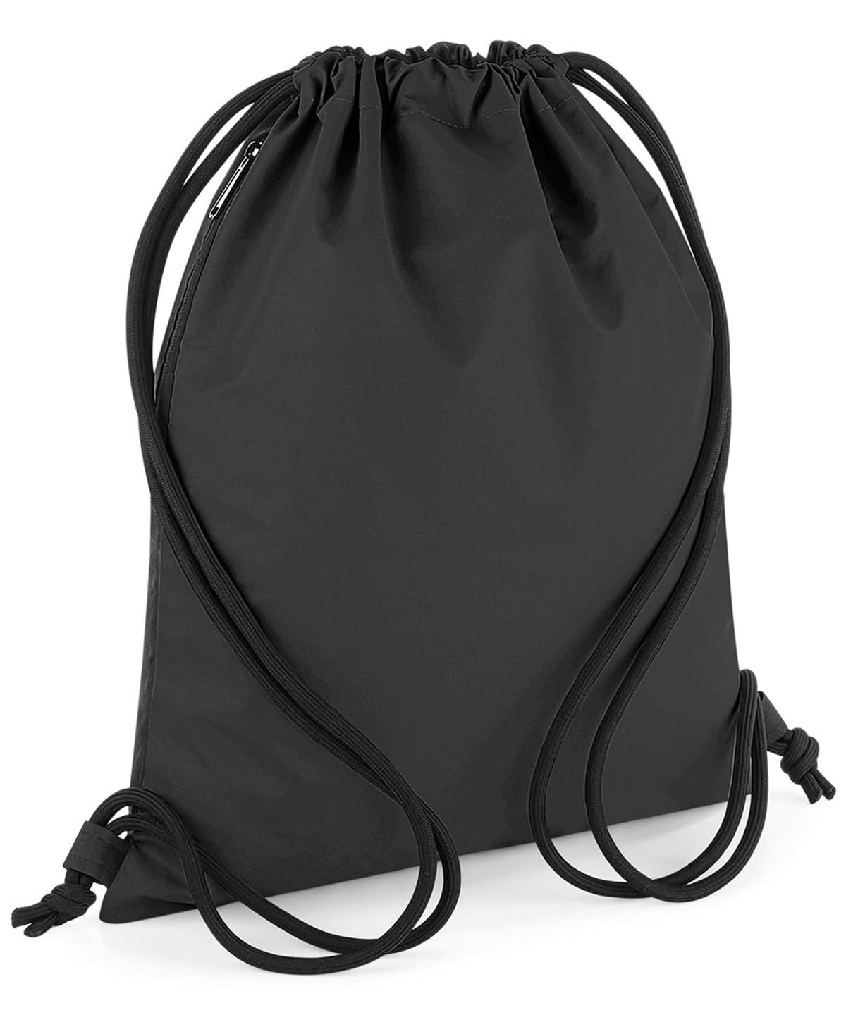 Bagbase Reflective gymsac BG137 - Black Reflective One size - Customisable Bags