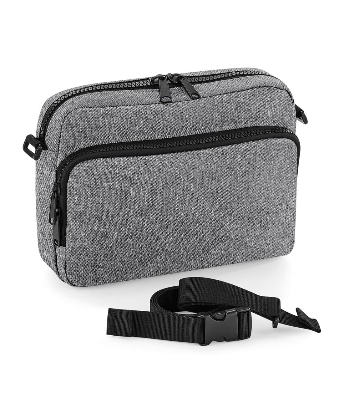 Bagbase Modulr 2 litre multi pocket BG242 - Grey Marl One size - Customisable Bags