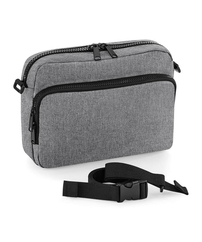 Bagbase Modulr 2 litre multi pocket BG242 - Grey Marl One size - Customisable Bags