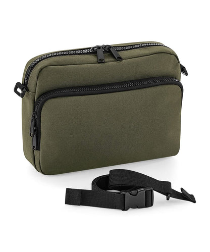 Bagbase Modulr 2 litre multi pocket BG242 - Military Green One size - Customisable Bags