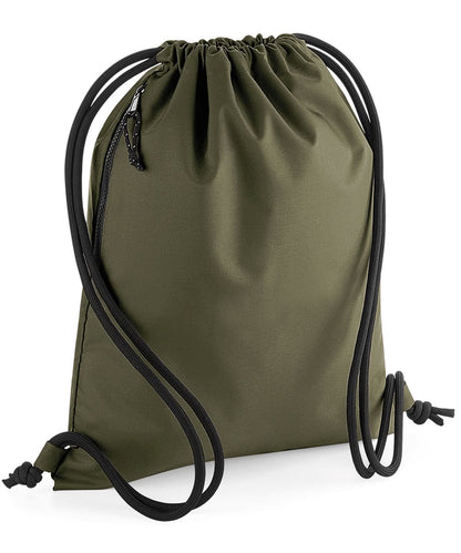 Bagbase Recycled gymsac BG281 - Military Green One size - Customisable Bags