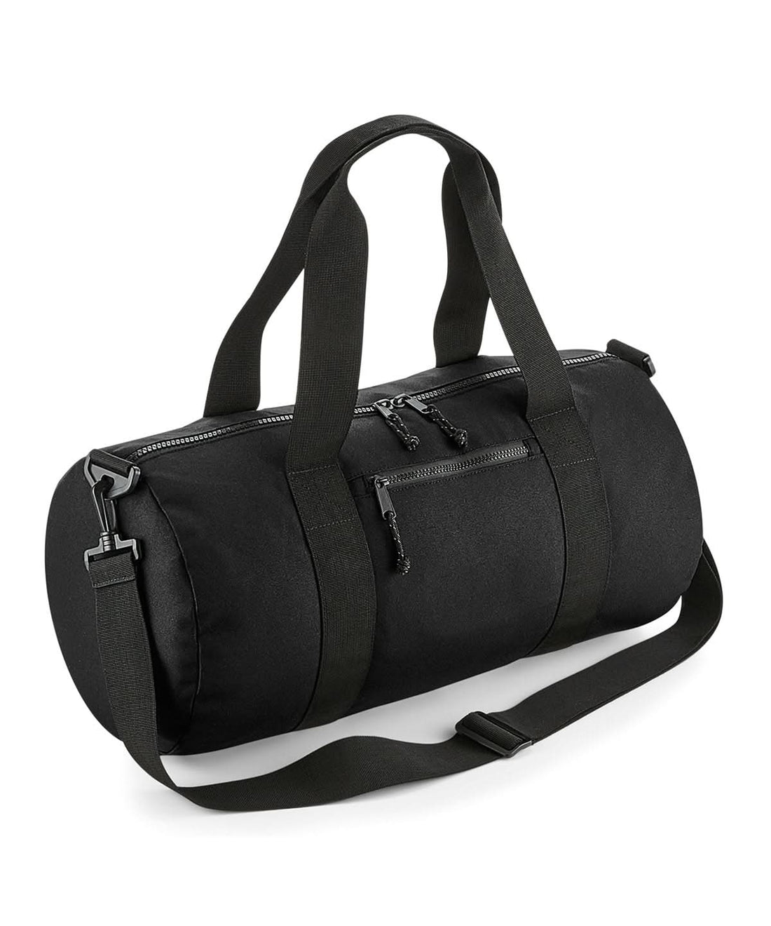 Bagbase Recycled barrel bag BG284 - Black One size - Customisable Bags