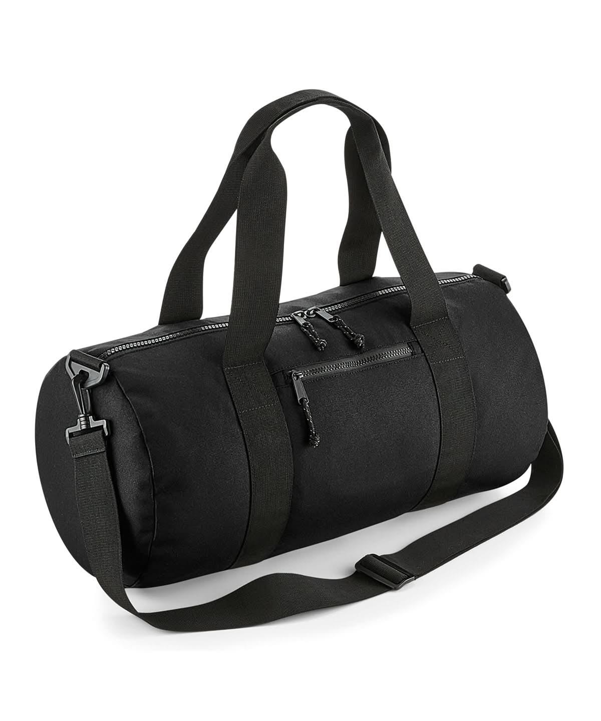 Bagbase Recycled barrel bag BG284 - Black One size - Customisable Bags