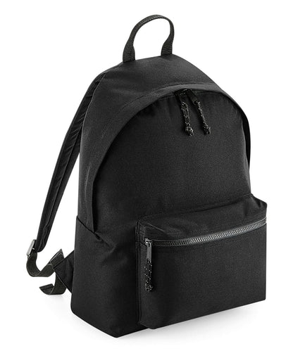 Bagbase Recycled backpack BG285 - Black One size - Customisable Bags