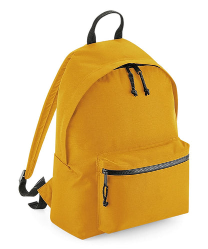 Bagbase Recycled backpack BG285 - Mustard One size - Customisable Bags