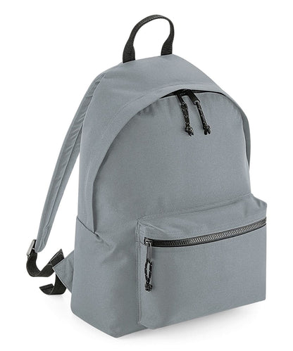 Bagbase Recycled backpack BG285 - Pure Grey One size - Customisable Bags