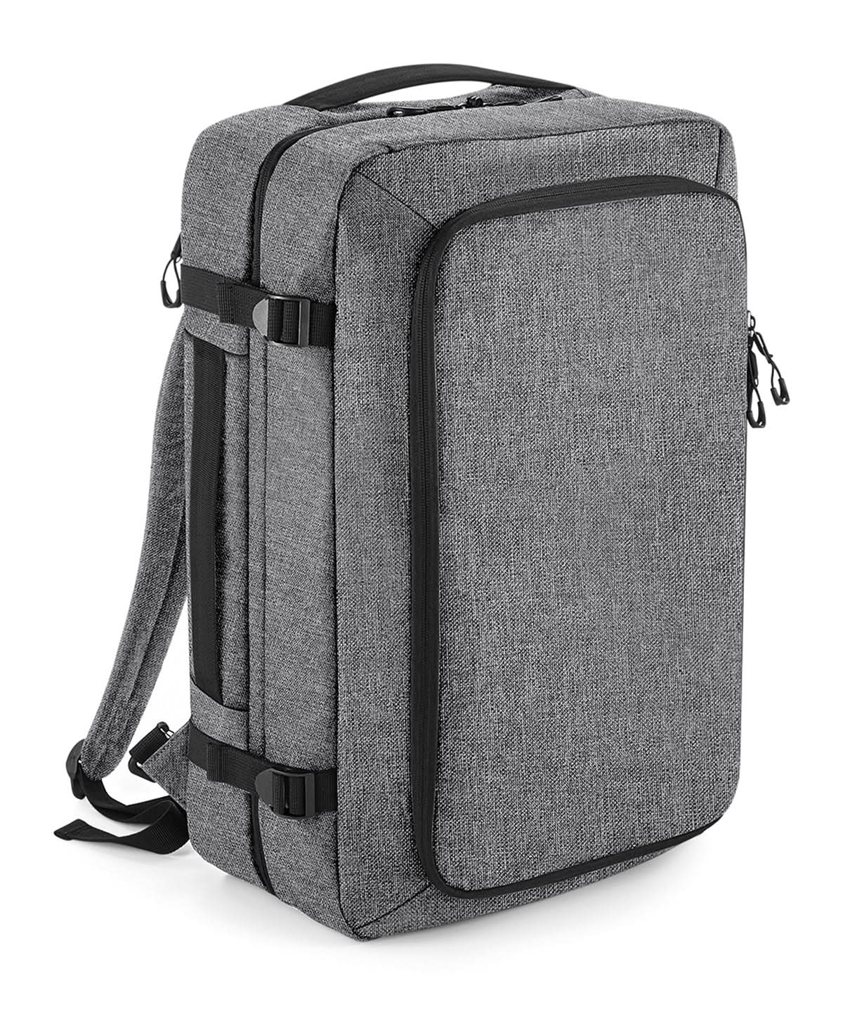 Bagbase Escape carry on backpack BG480 - Grey Marl One size - Customisable Bags