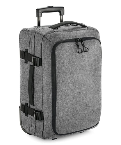 Bagbase Escape carry on wheelie BG481 - Grey Marl One size - Customisable Bags