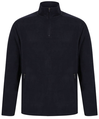 Henbury Zip Microfleece Jacket HB858 - Navy - Customisable Jacket