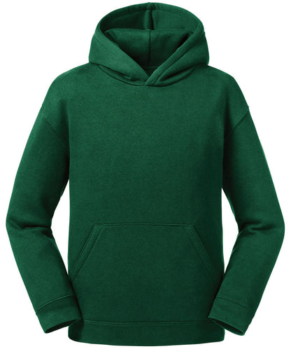 Russell Europe Kids authentic hooded sweatshirt J265B - Bottle Green - Customisable Sweatshirts