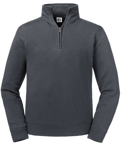 Russell Europe Authentic zip sweatshirt J270M - Convoy Grey - Customisable Sweatshirts