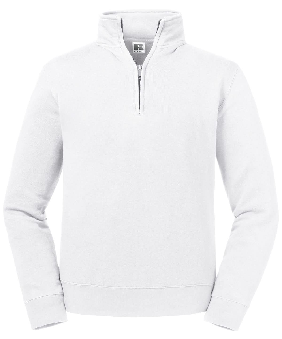 Russell Europe Authentic zip sweatshirt J270M - White - Customisable Sweatshirts