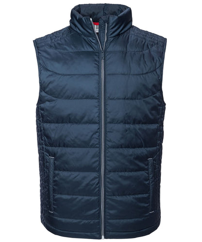 Russell Europe Nano bodywarmer J441M - French Navy - Customisable Gilets &amp; Body Warmers