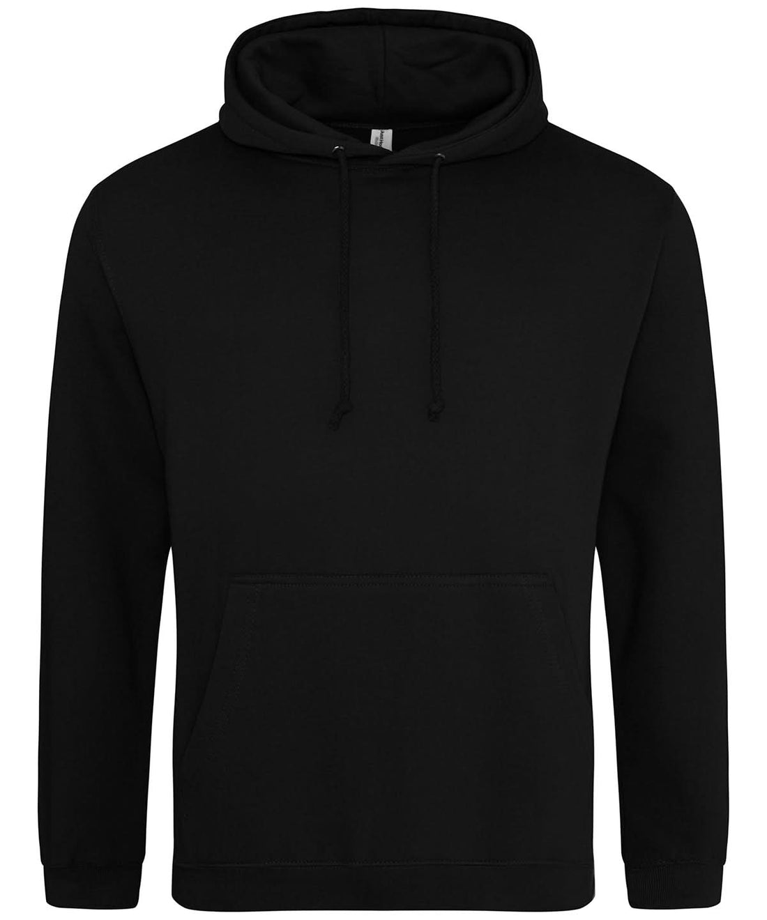 AWDis Just Hoods College Hoodie Deep Black JH001 - Deep Black - Customisable Hoodies