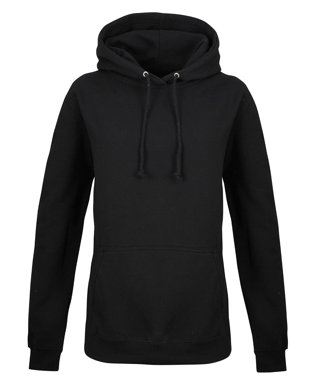 AWDis Just Hoods Womens College Hoodie Deep Black JH01F - Deep Black - Customisable Hoodies