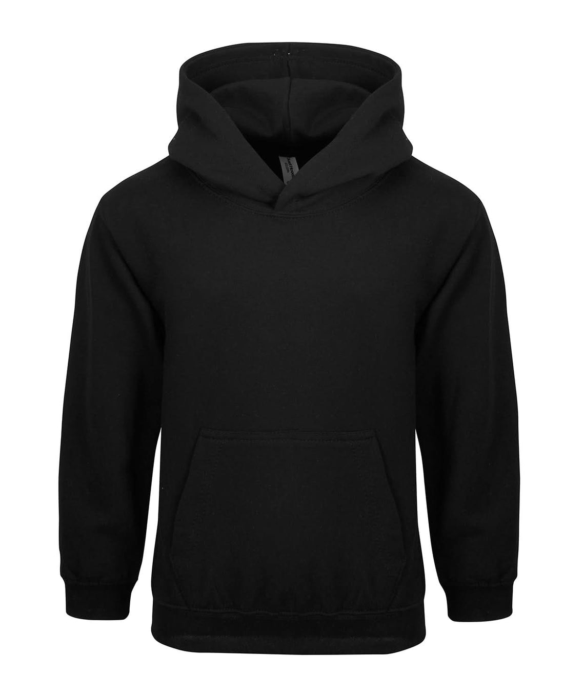 AWDis Just Hoods Kids Hoodie Deep Black JH01J - Deep Black - Customisable Hoodies