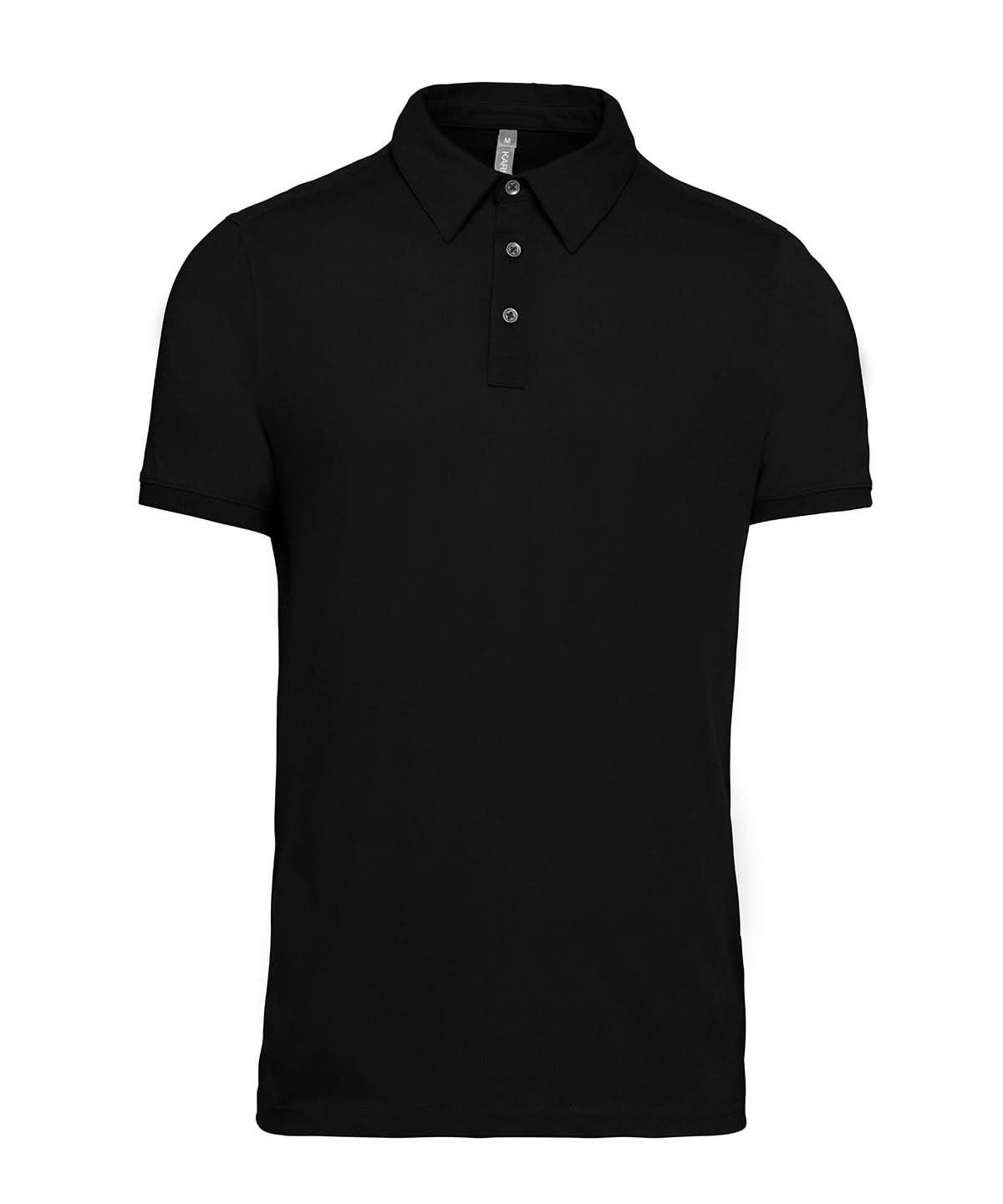 Kariban Jersey knit polo shirt KB262 - Black - Customisable Polos