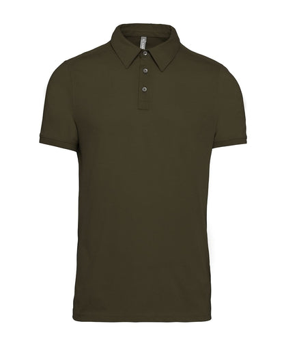 Kariban Jersey knit polo shirt KB262 - Light Khaki - Customisable Polos