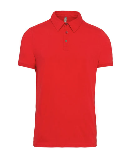 Kariban Jersey knit polo shirt KB262 - Red - Customisable Polos