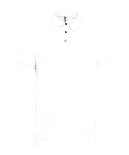 Kariban Jersey knit polo shirt KB262 - White - Customisable Polos