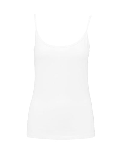 Kariban Ladies strappy tank top KB397 - White - Customisable T-Shirts