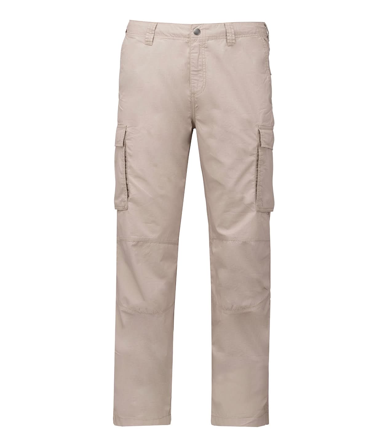 Kariban Mens lightweight multipocket trousers KB745 - Beige - Customisable Trousers