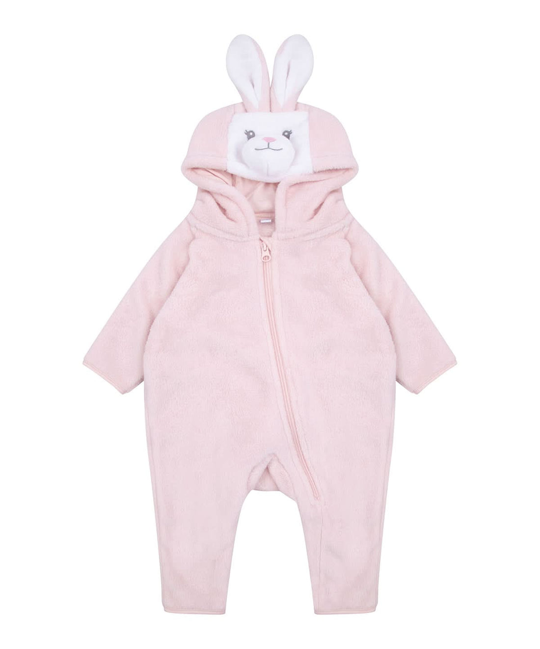 Larkwood Rabbit All In One LW73T - Pink - Customisable Onesies
