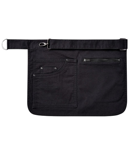 Premier Metro utility hip apron PR138 - Black One size - Customisable Apron