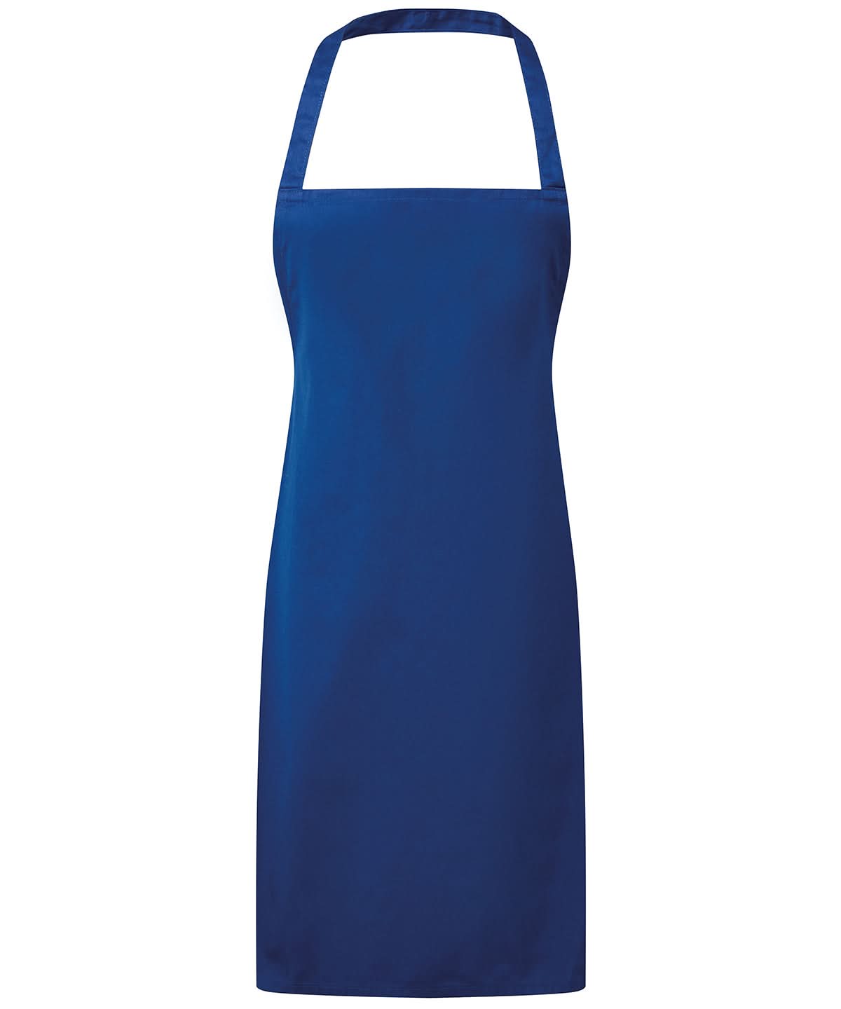 Premier Essential bib apron PR165 - Royal One size - Customisable Apron
