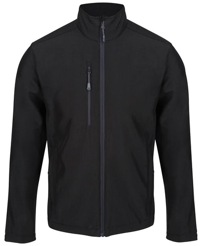 Regatta Honestly Made Honestly Made recycled softshell jacket RG350 - Black - Customisable Softshell Jacket