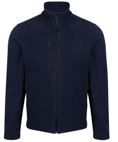 Regatta Honestly Made Honestly Made recycled full zip fleece RG352 - Navy - Customisable Fleece