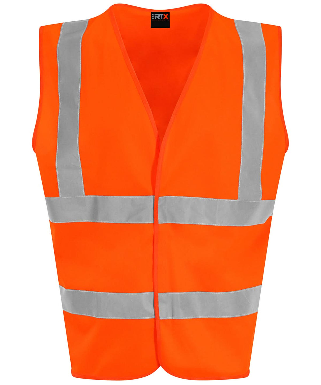 ProRTX High Visibility Waistcoat Hv Orange RX700 - Hv Orange - Customisable HV Vest