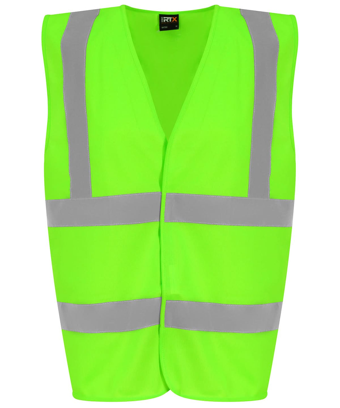 ProRTX High Visibility Waistcoat Lime RX700 - Lime - Customisable HV Vest